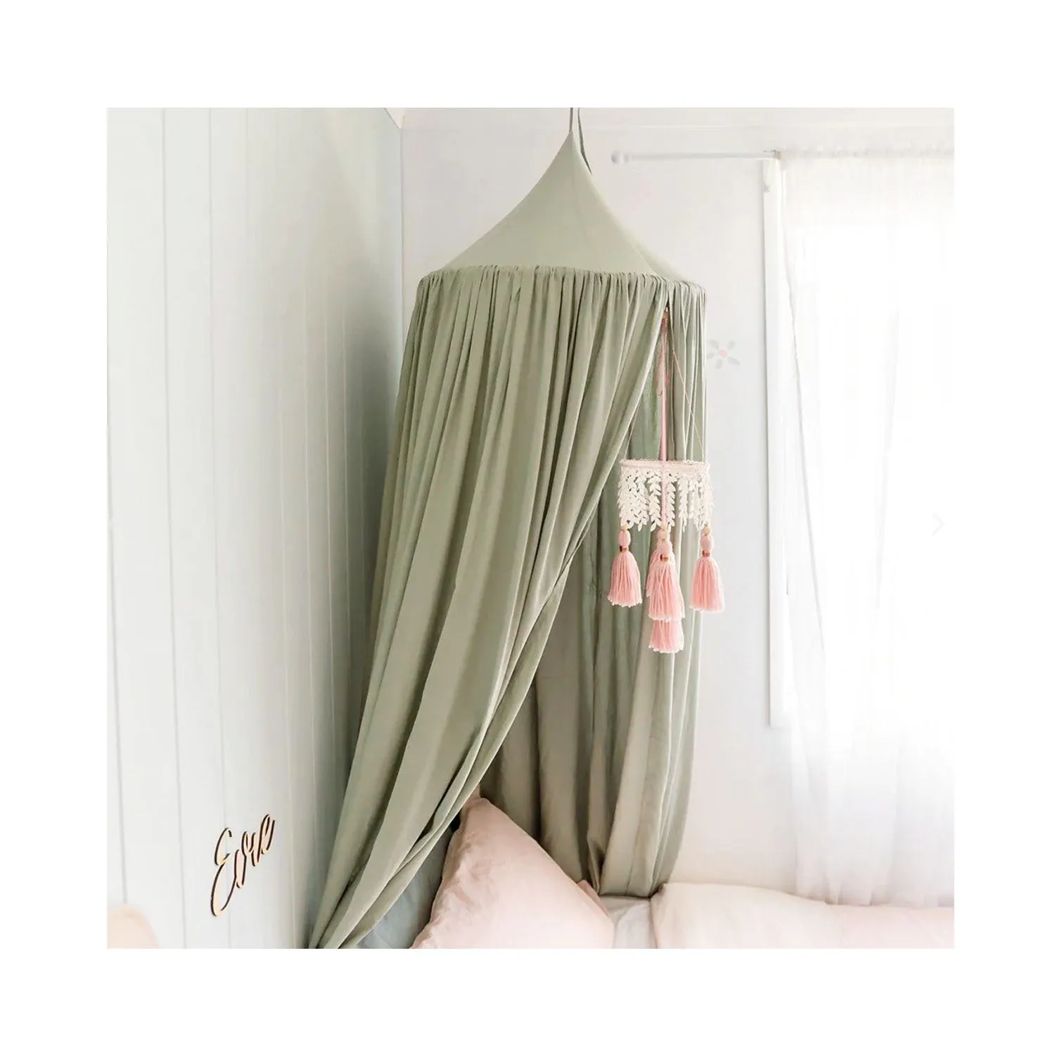 Linen Canopy Sage Green