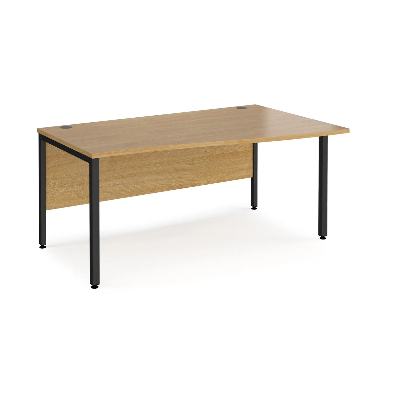 Maestro 25 bench leg right hand wave desk