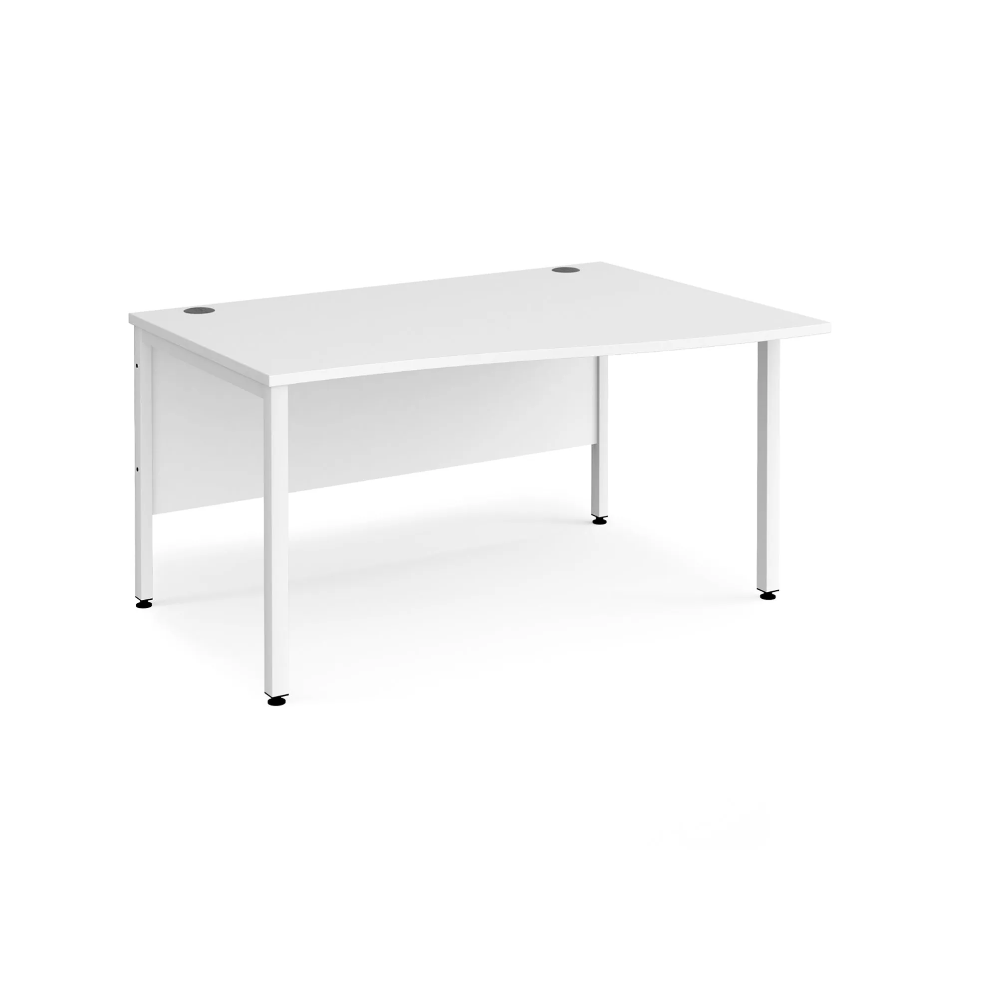 Maestro 25 bench leg right hand wave desk