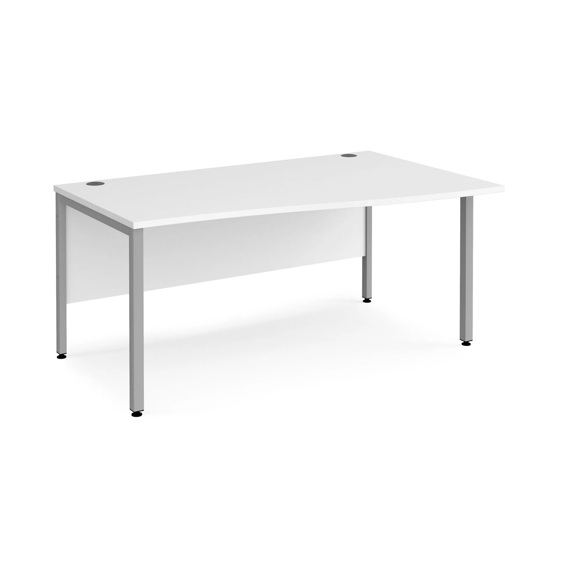 Maestro 25 bench leg right hand wave desk