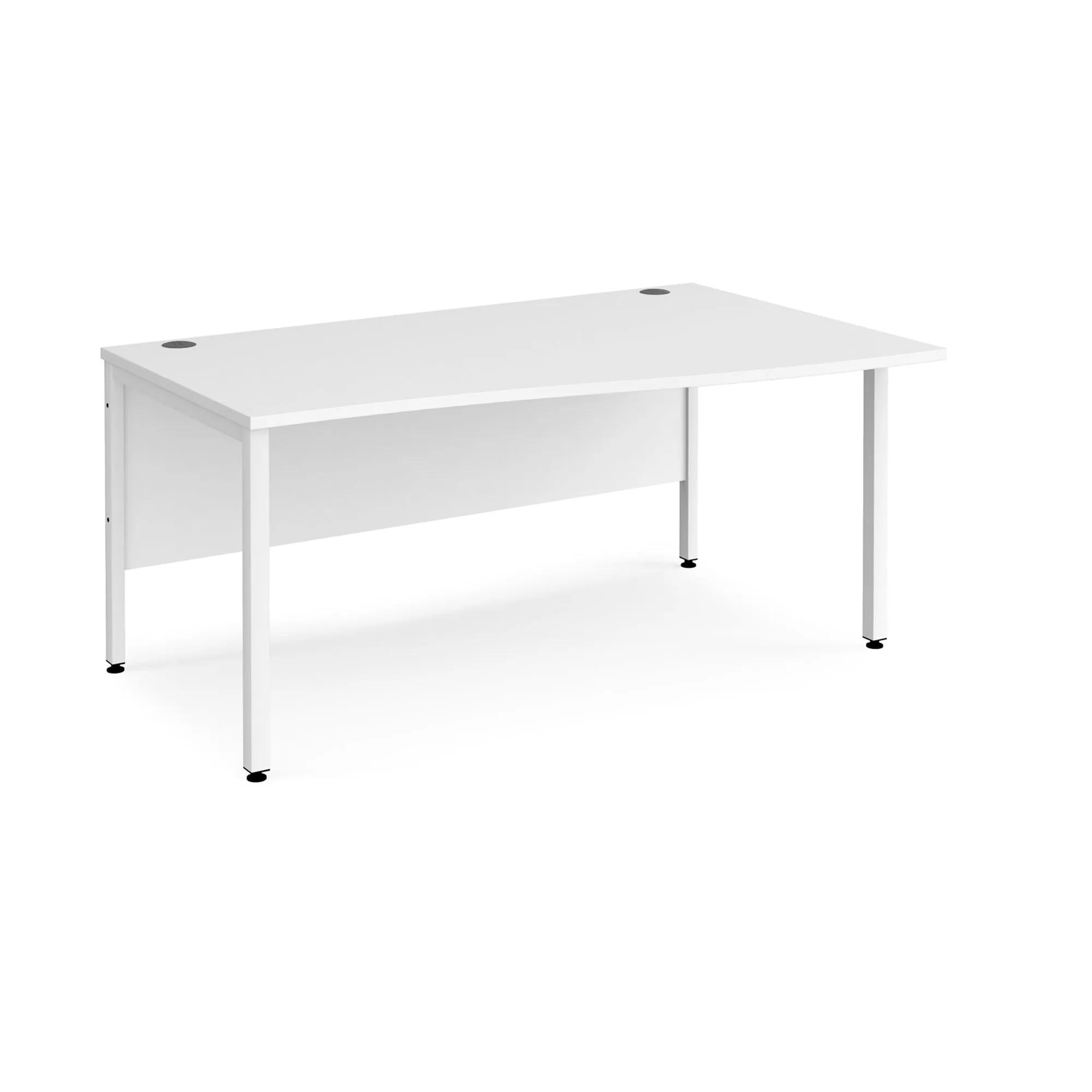 Maestro 25 bench leg right hand wave desk