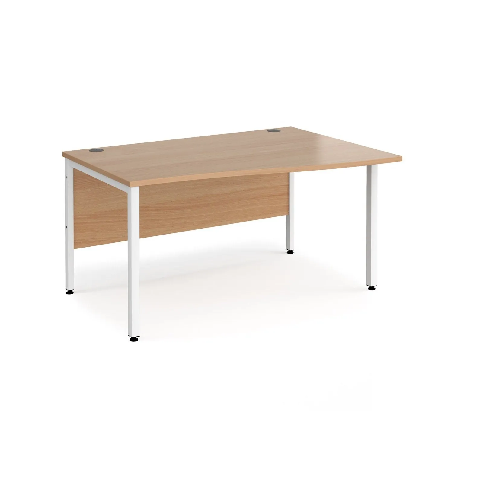 Maestro 25 bench leg right hand wave desk