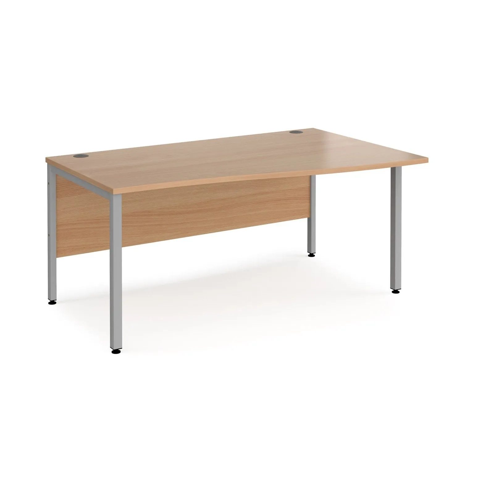 Maestro 25 bench leg right hand wave desk