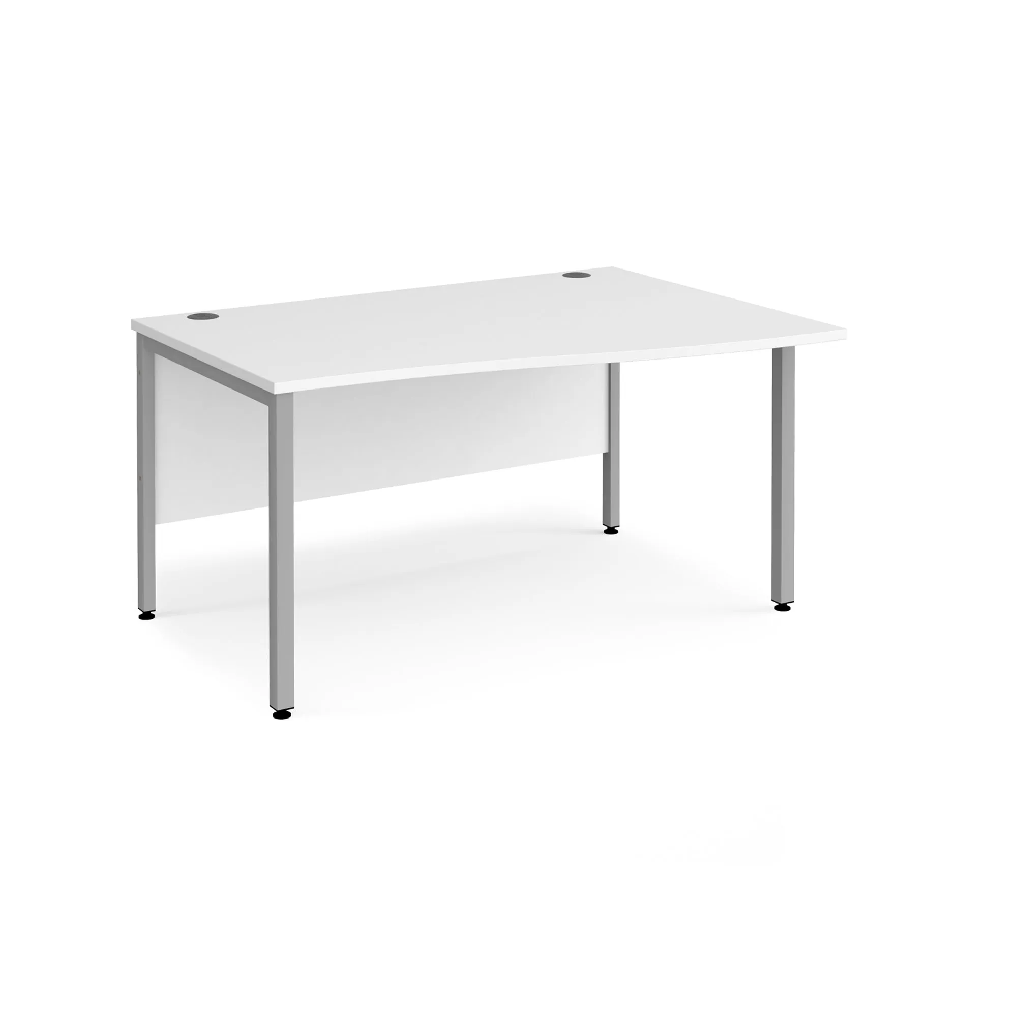 Maestro 25 bench leg right hand wave desk