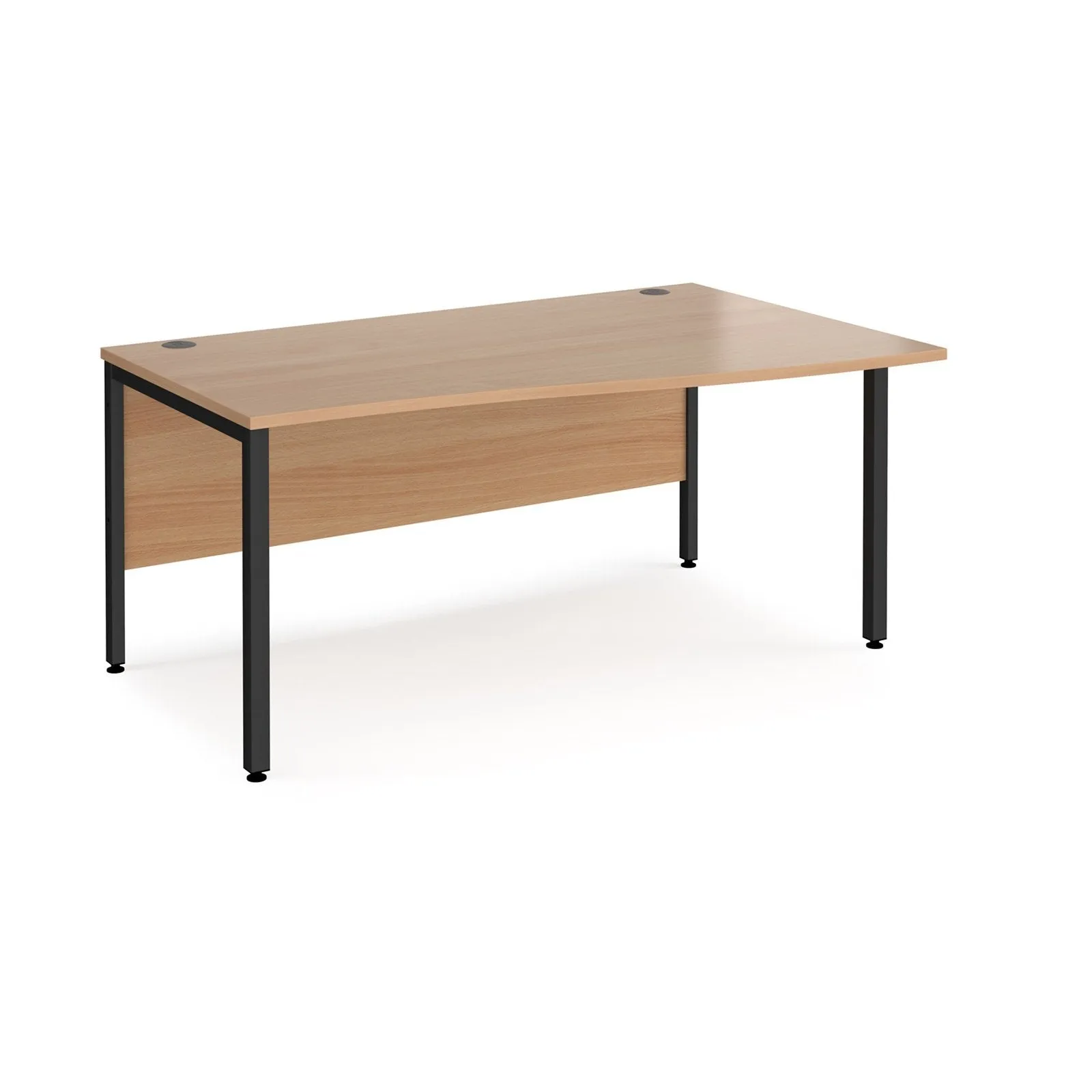 Maestro 25 bench leg right hand wave desk