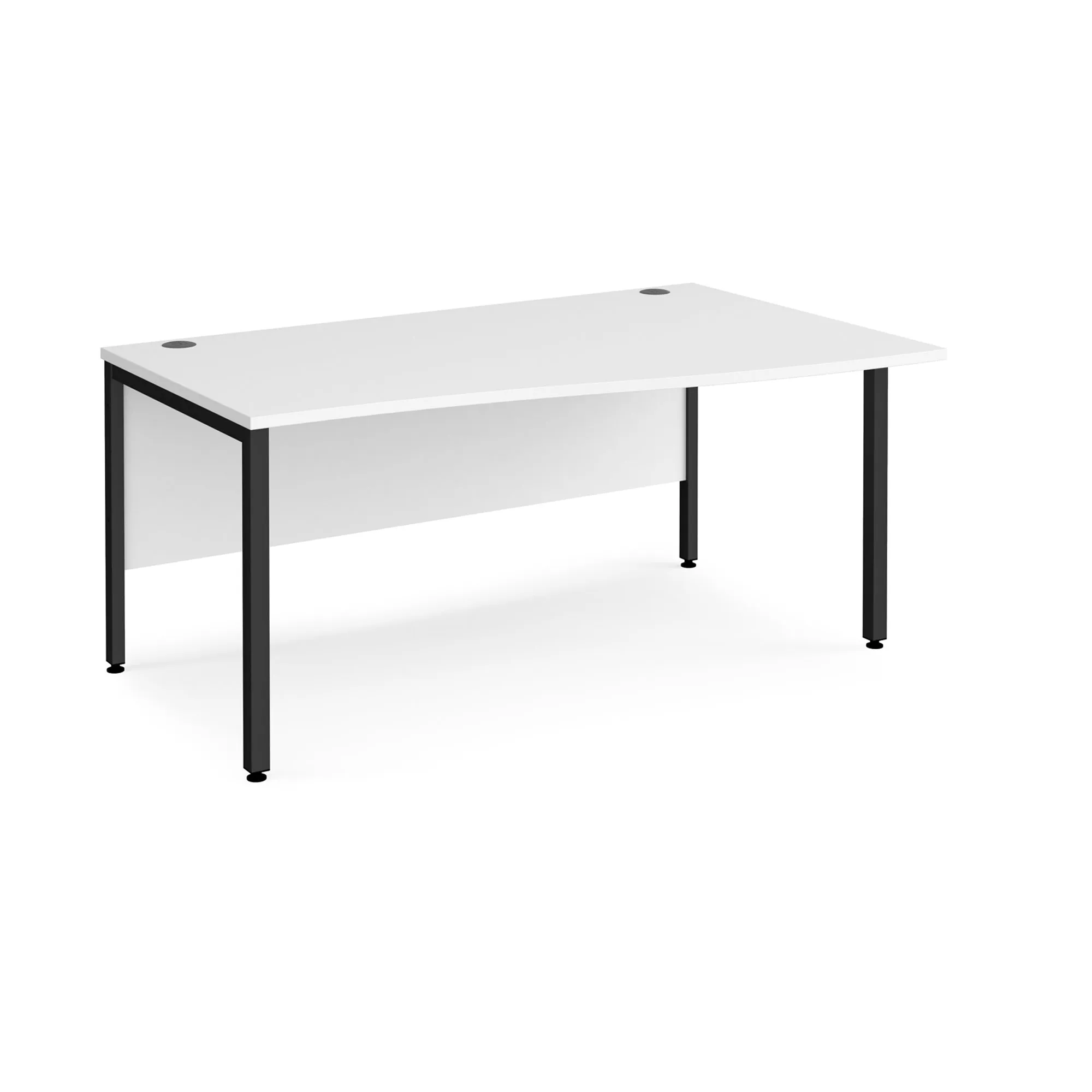 Maestro 25 bench leg right hand wave desk