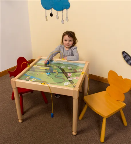 Match & Learn English/Spanish Language Activity Table