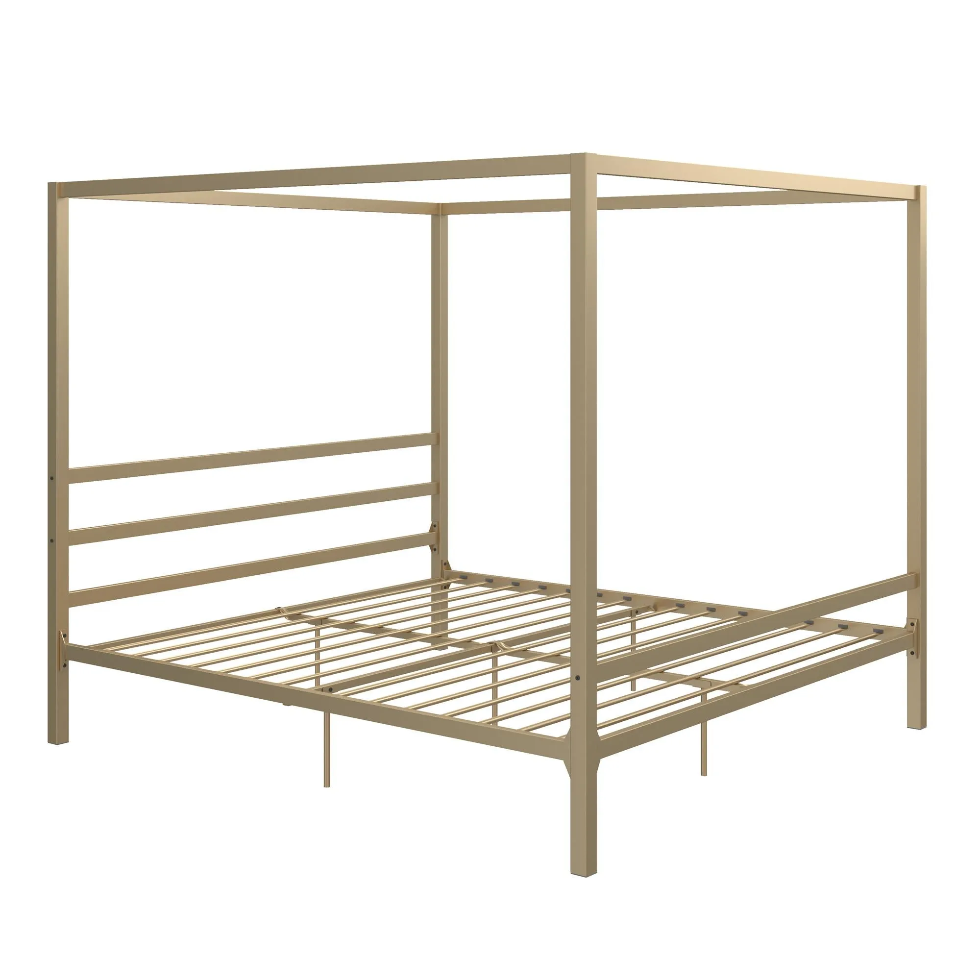 Modern Metal Canopy Bed Frame