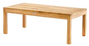 Modern Teak Rectangular Coffee Table