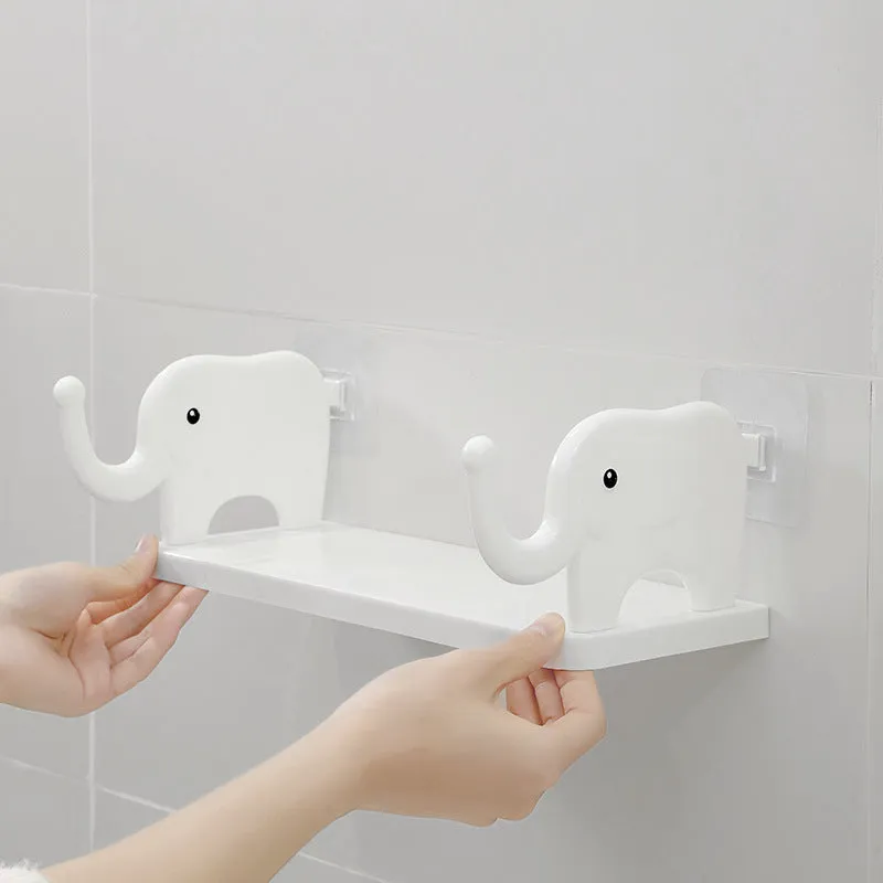 Multifunctional Elephant Shaped Condiment Storage Shelf