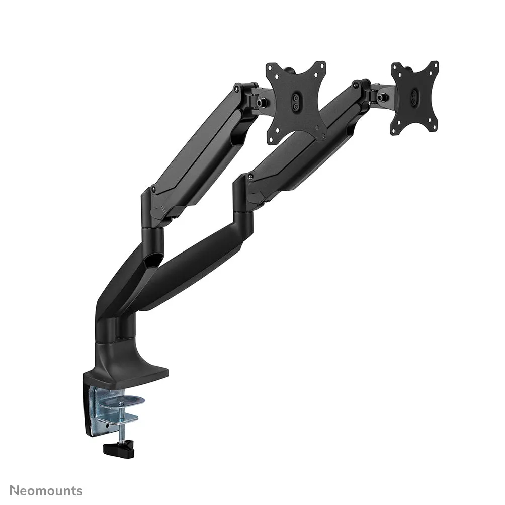 Neomounts Nm-D750dblack Bewegliche Tischhalterung Für Zwei Flachbildschirme Bis 32" (82 Cm)