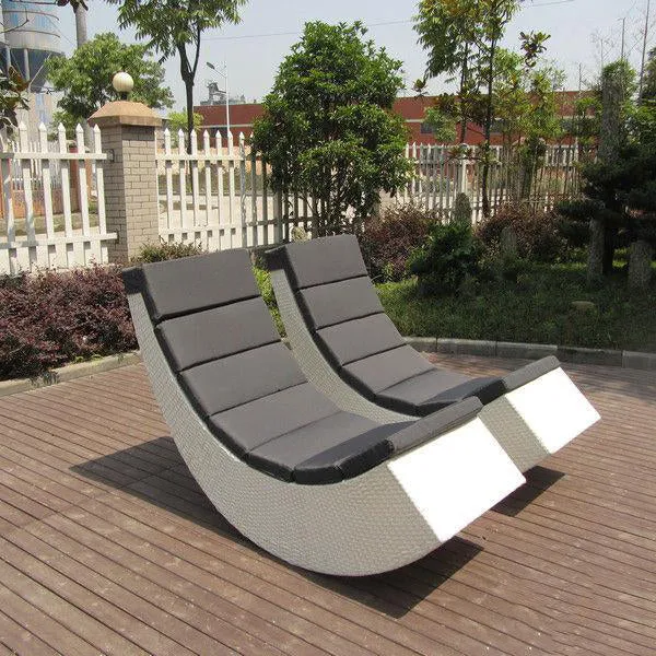 Outdoor Furniture Wicker - Rocking Chair - Space