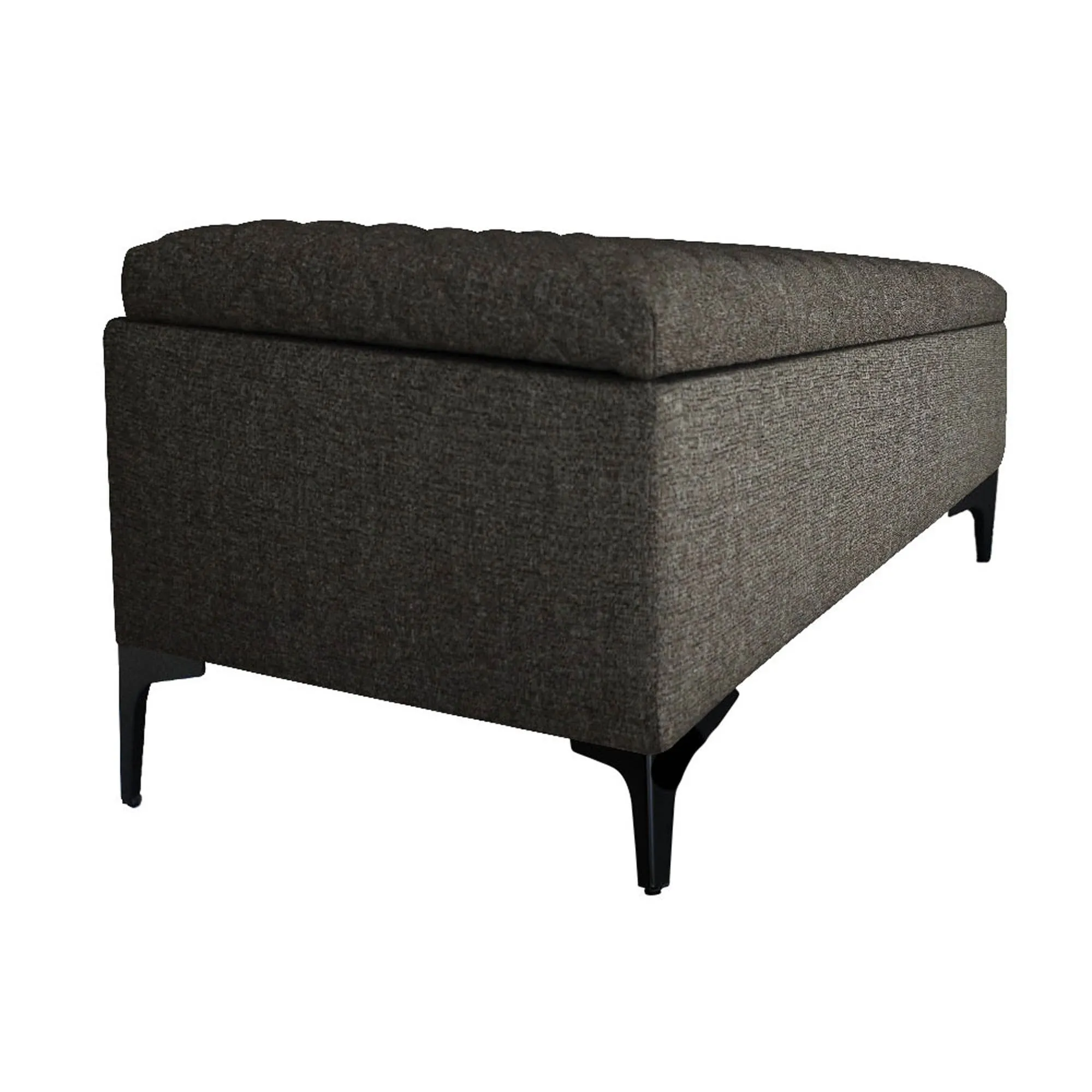 Reece Storage Bench - Medium Brown