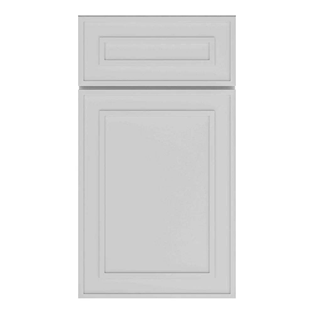 RTA - Elegant Shaker White - 21"W x 42"H -Wall Glass Door - Right