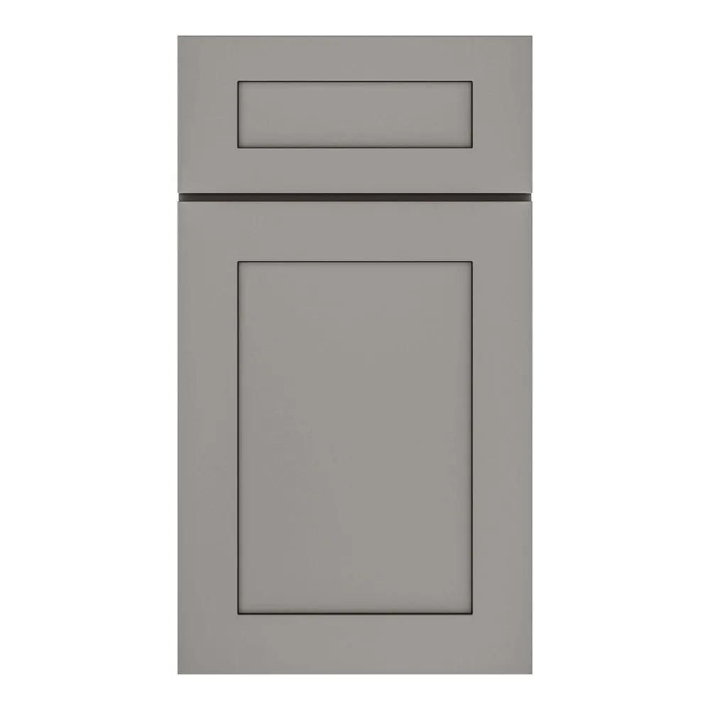 RTA - Grey Shaker - 2.5"W x 96"L - Wood Crown Molding - 2.5"W x 96"L - GS-CM2-1/2