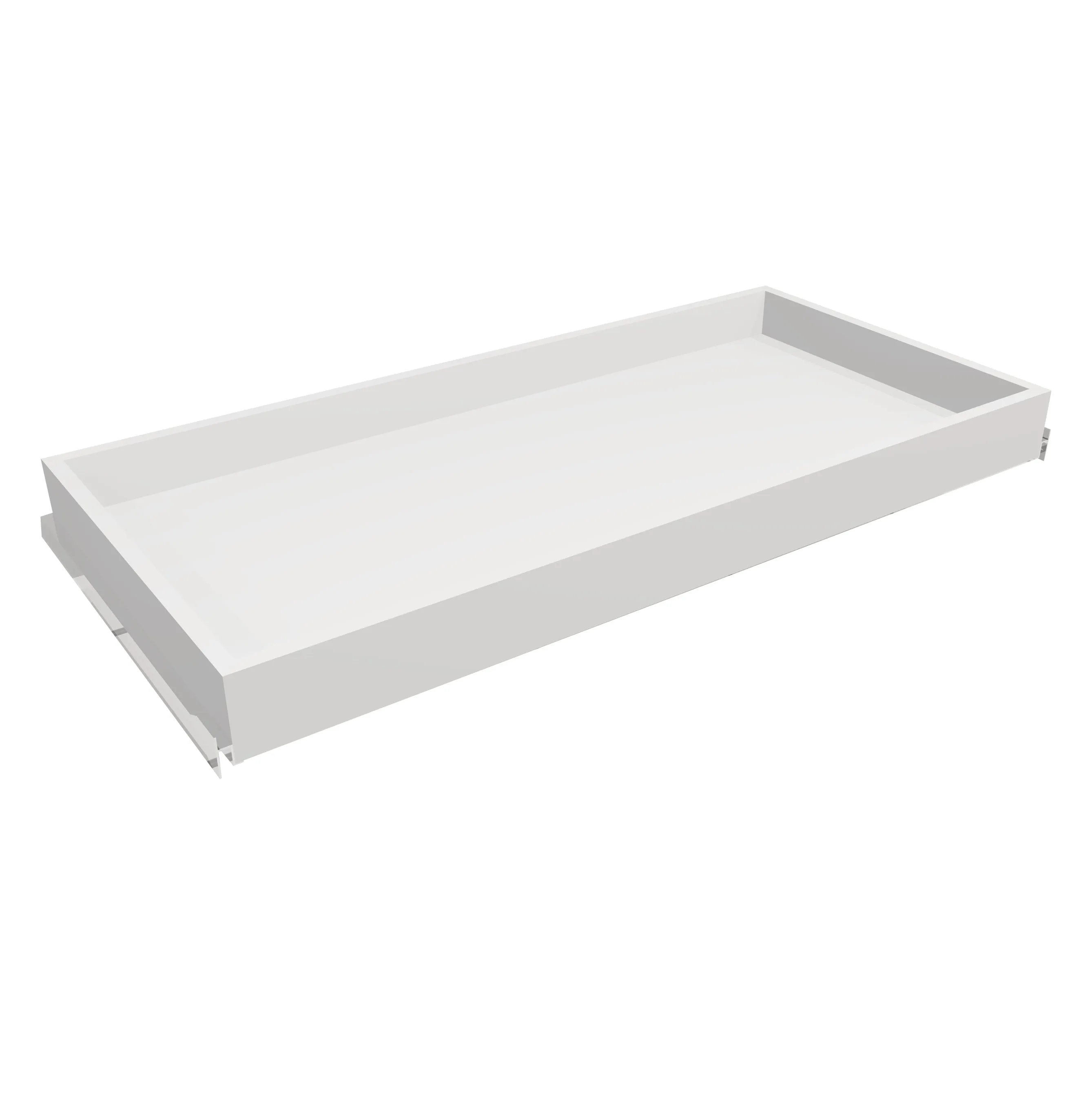 RTA - Lacquer Grey - Roll Out Tray | 15"W