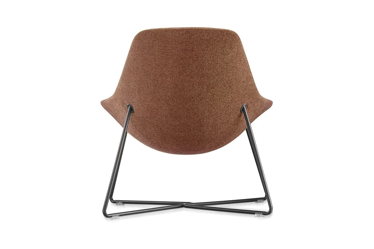 Sonic Lucie Lounge Chair - Cross Base