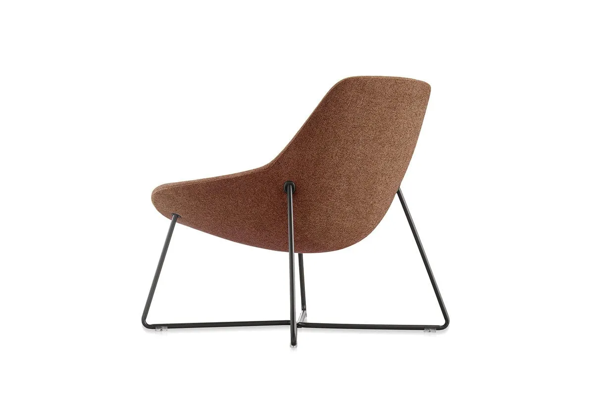 Sonic Lucie Lounge Chair - Cross Base