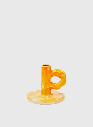 Studio Candlestick in Orange - NIKO JUNE