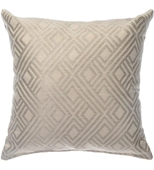 Sunbrella 18"X18" Square Throw Pillow - Integrated Pewter