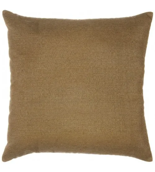 Sunbrella 18"X18" Square Throw Pillow - Linen Sesame