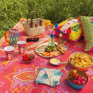 Talking Tables Boho Paisley Outdoor Rug