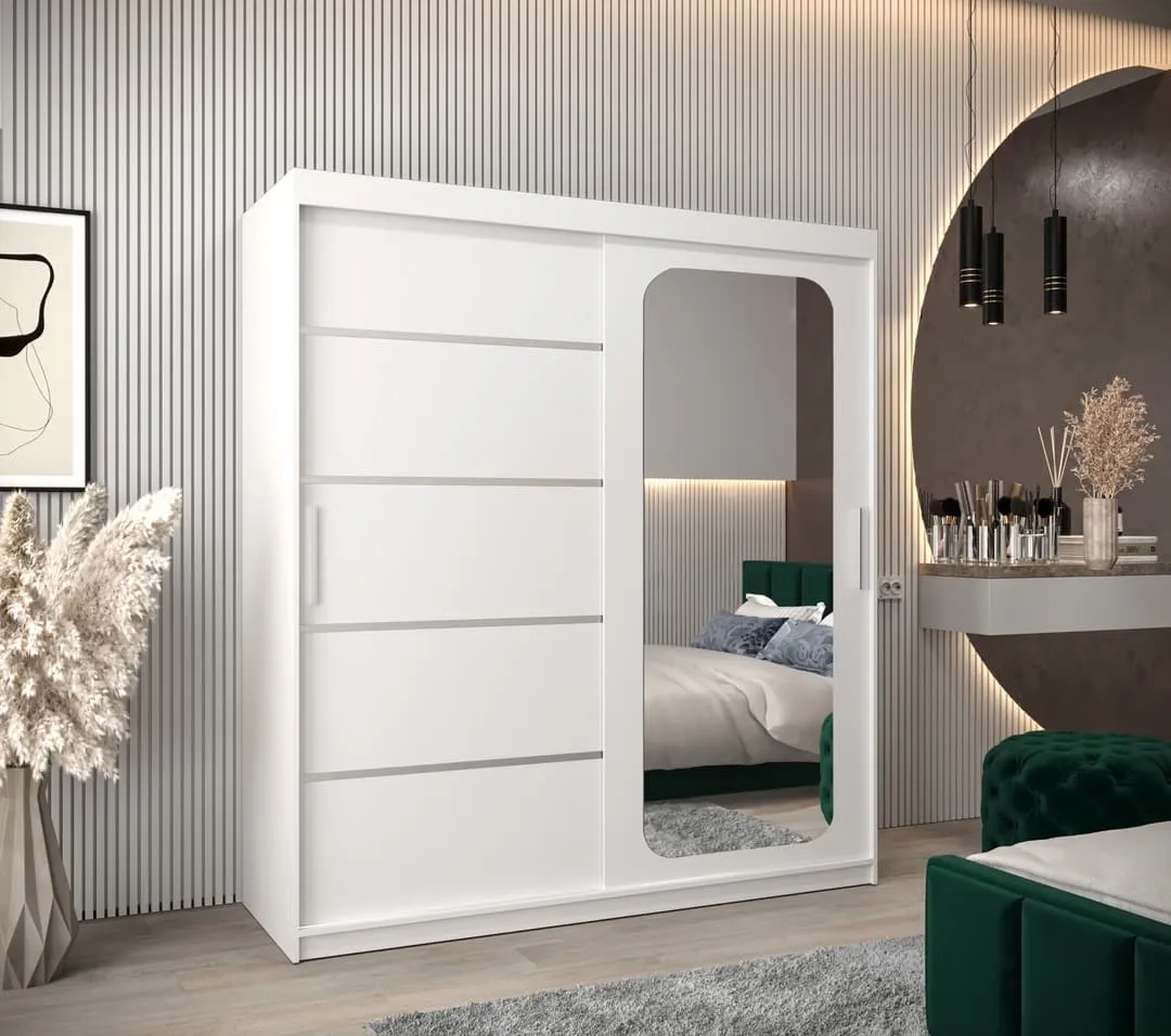 Uppsala V2 Sliding Door Wardrobe 180cm