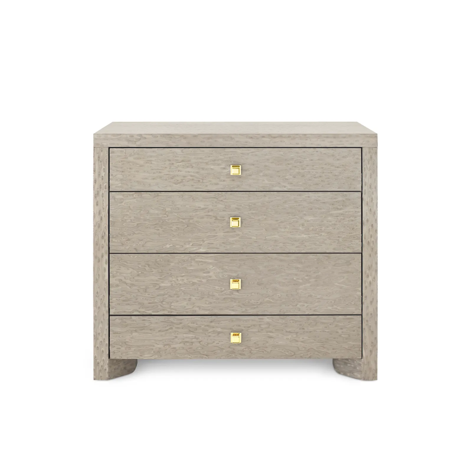 Villa & House Taupe Gray Lugano Large 4-Drawer