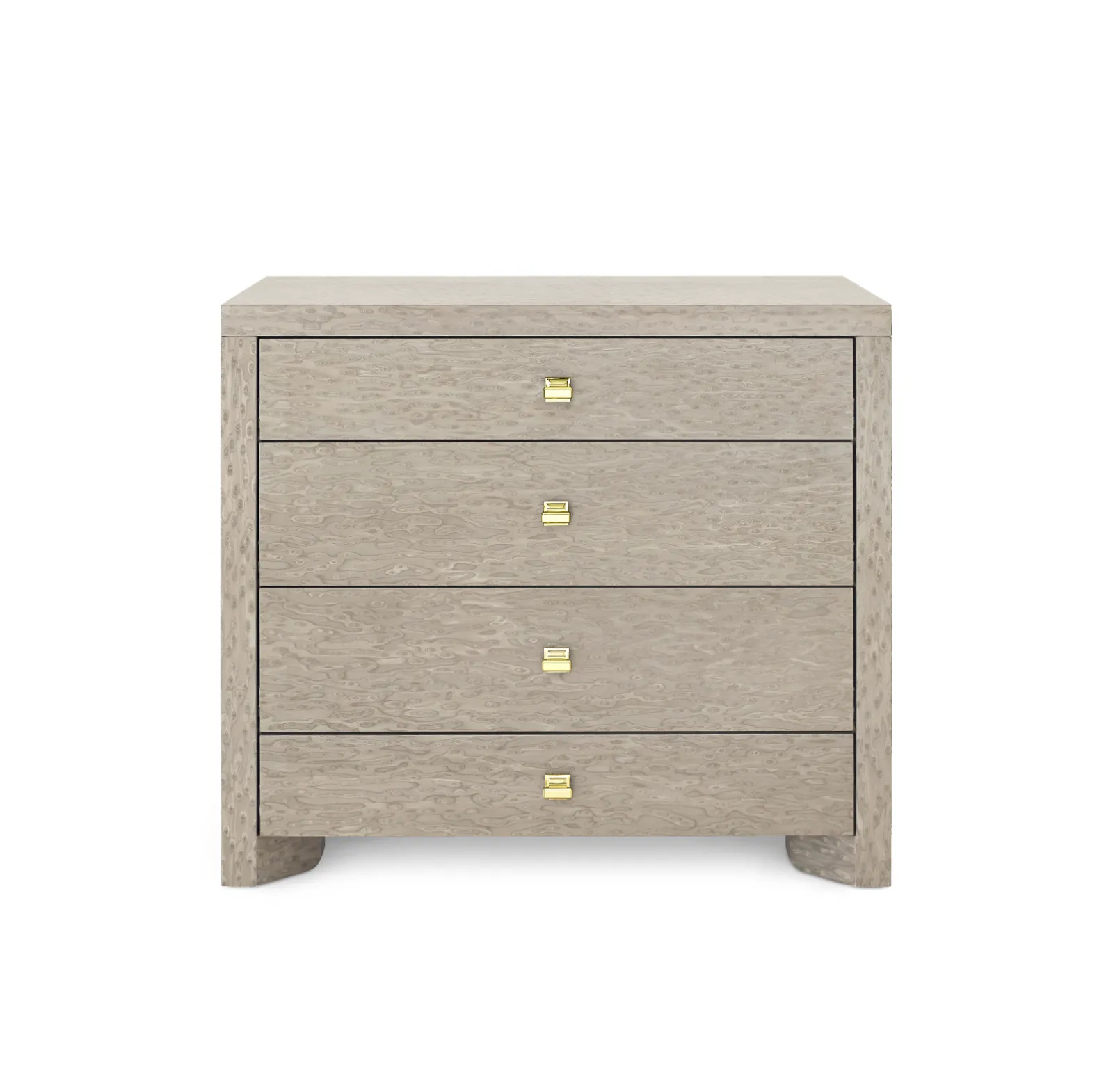 Villa & House Taupe Gray Lugano Large 4-Drawer