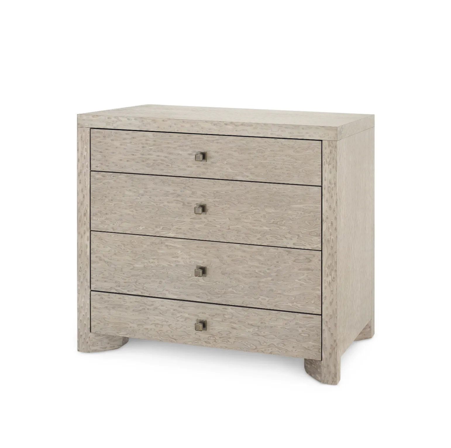 Villa & House Taupe Gray Lugano Large 4-Drawer