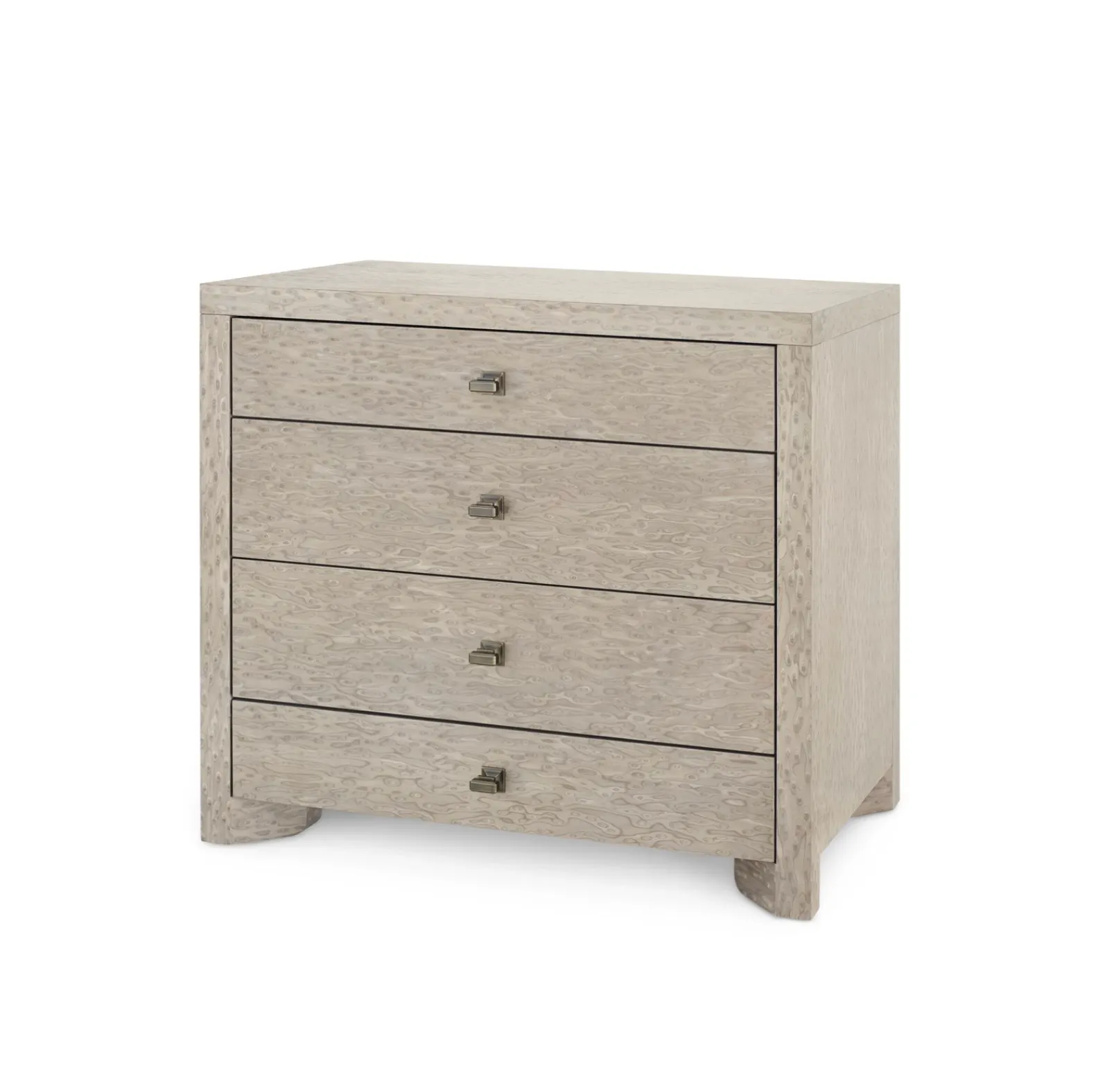 Villa & House Taupe Gray Lugano Large 4-Drawer