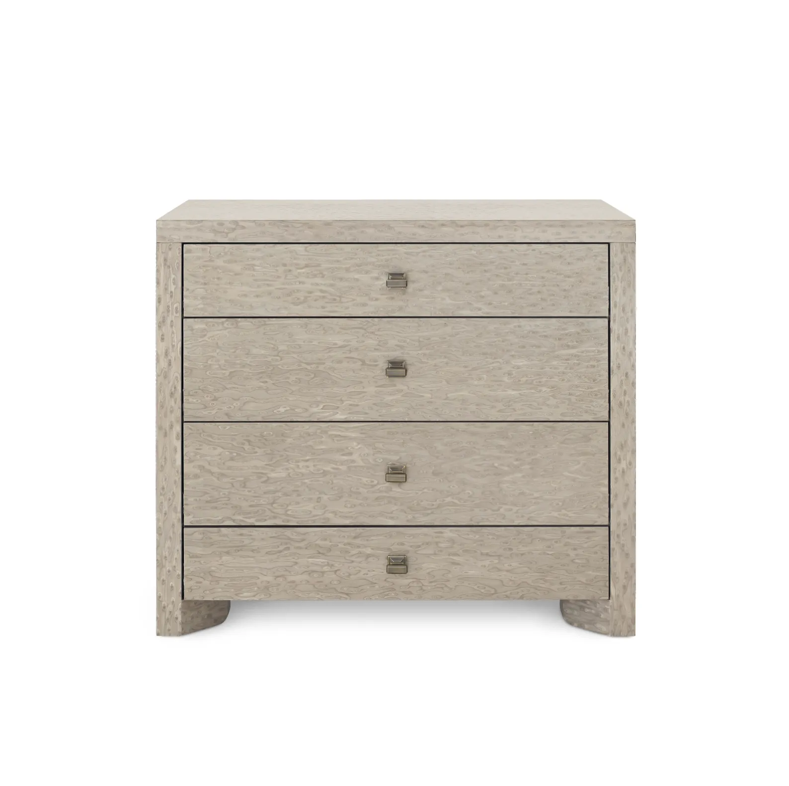 Villa & House Taupe Gray Lugano Large 4-Drawer