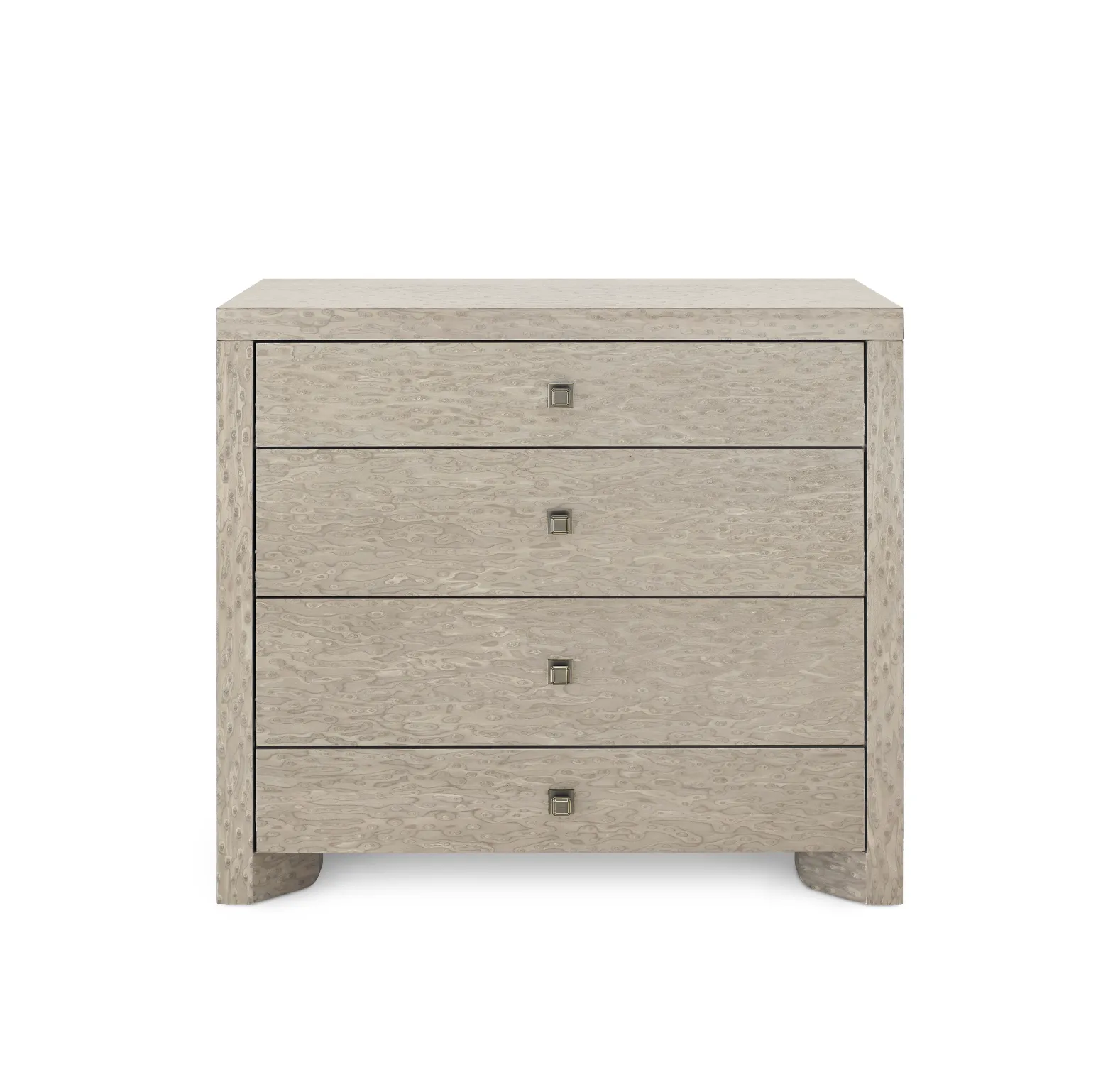 Villa & House Taupe Gray Lugano Large 4-Drawer