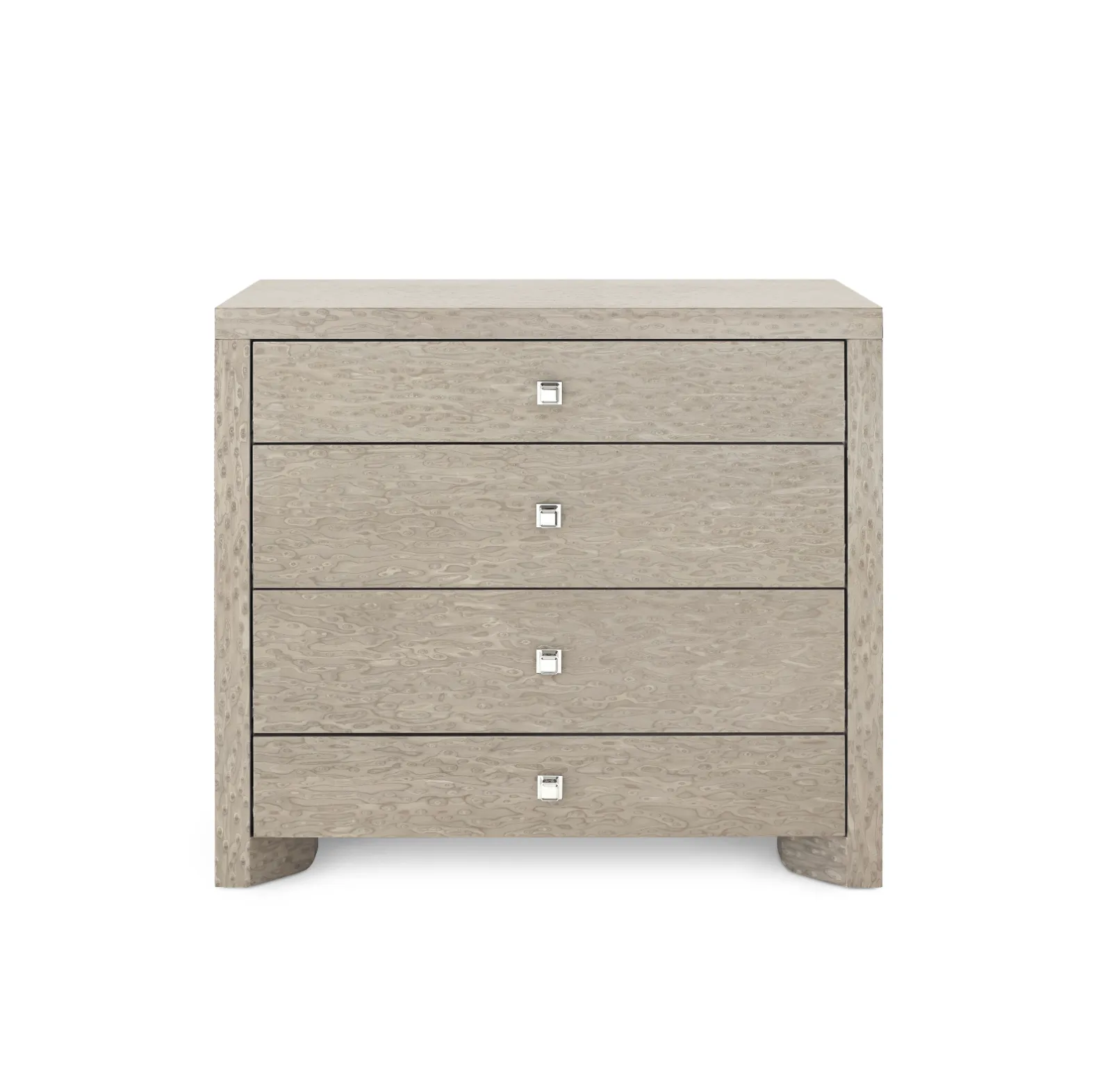 Villa & House Taupe Gray Lugano Large 4-Drawer