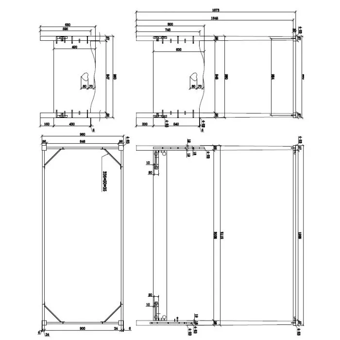 Vipack - Amori Single Bed with Canopy