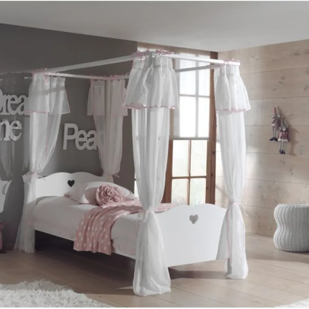 Vipack - Amori Single Bed with Canopy