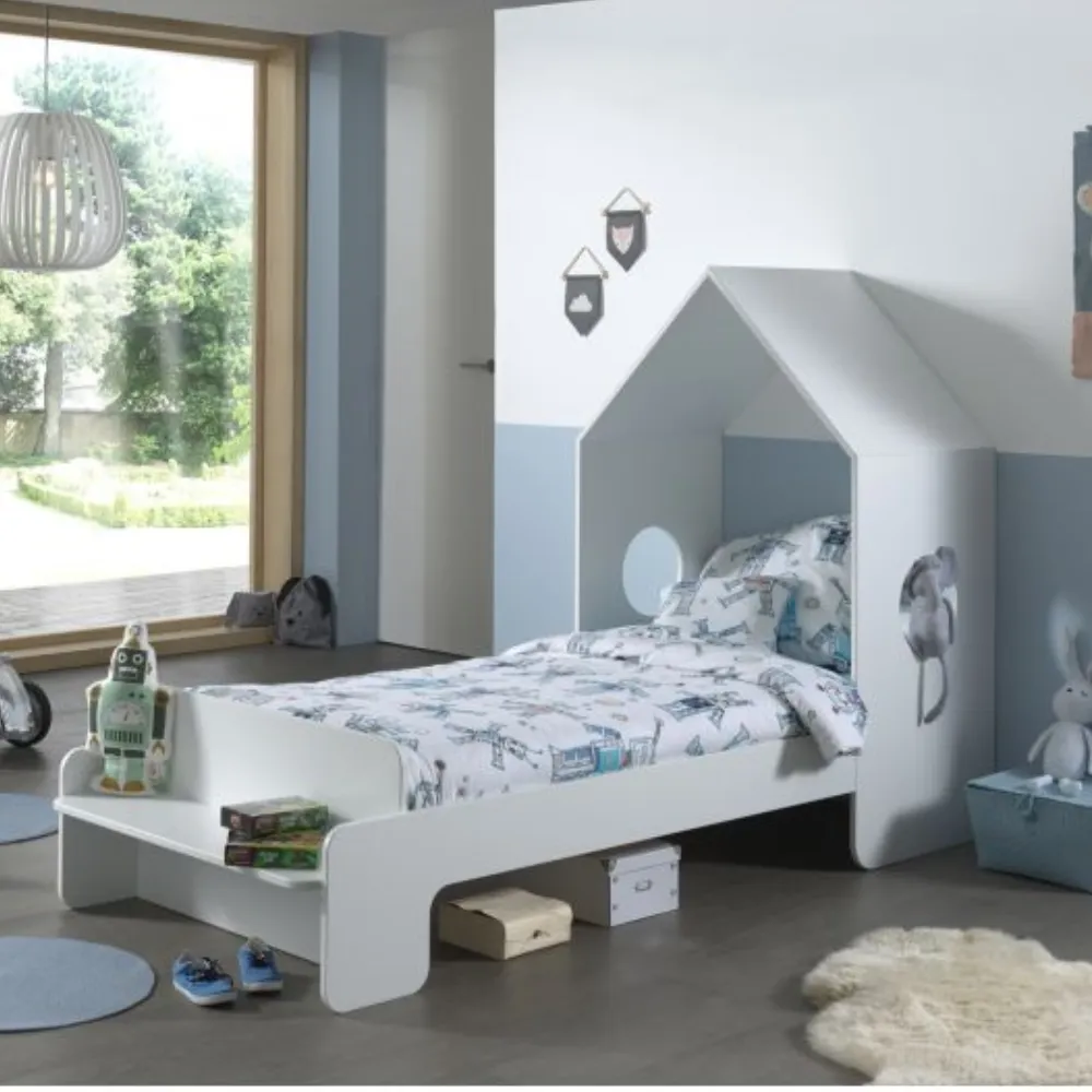 Vipack - Casami White Single Bed