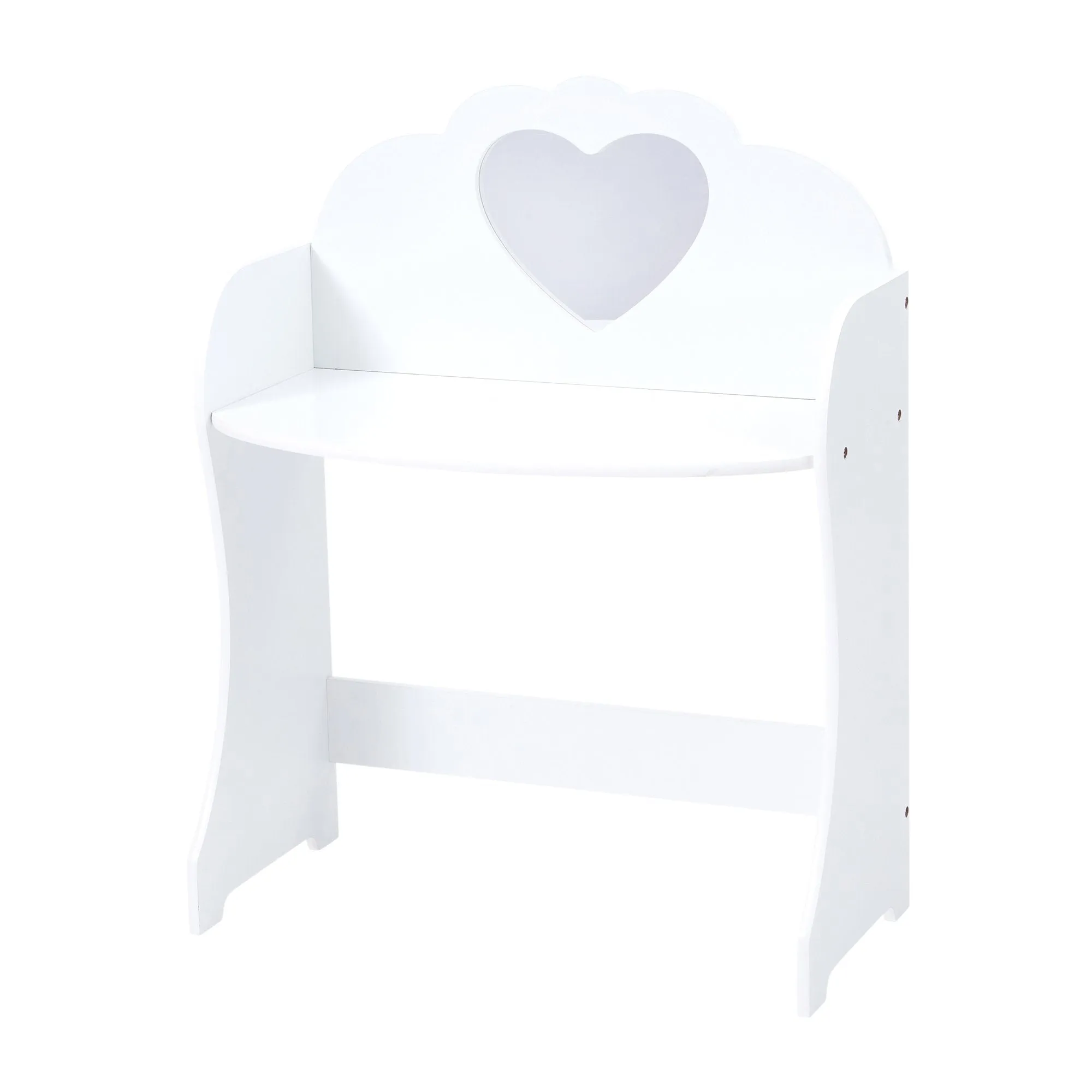 White Dressing Table & Stool